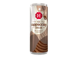 Ijskoffie Douwe Egberts cappuccino blik 250 ml