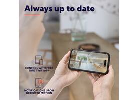 Beveiligingscamera Trust IPCAM-2700 binnenshuis Wi-Fi wit