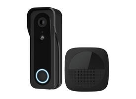 Deurbelcamera Trust DOORCAM-3000B Wi-Fi zwart