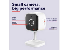 Beveiligingscamera Trust IPCAM-2900 binnenshuis Wi-Fi wit