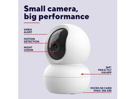 Beveiligingscamera Trust IPCAM-2800 binnenshuis Wi-Fi wit