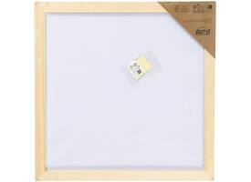 Canvaspaneel Creativ Company met lijst 300x300mm wit