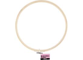 Borduurframe Creativ Company rond 25cm hout