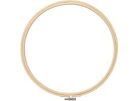 Borduurframe Creativ Company rond 25cm hout