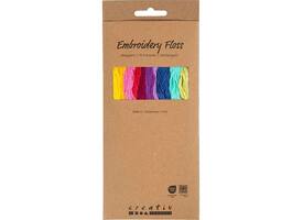 Borduurgaren Creativ Company 8mx1mm set à 10 kleuren