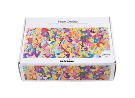 Foamstickers Creativ diverse vormen zelfklevend doos à 2640st assorti
