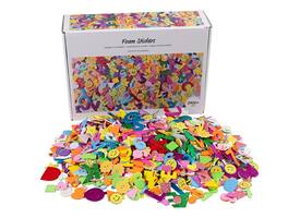 Foamstickers Creativ diverse vormen zelfklevend doos à 2640st assorti