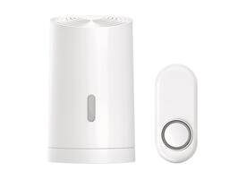 Draadloze deurbelset KlikAanKlikUit ACDB-9000AC wit