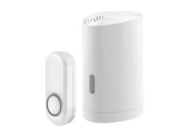 Draadloze deurbelset KlikAanKlikUit ACDB-9000AC wit