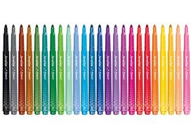 Viltstift Maped Color'Peps Long Life 2.0 set à 24 stuks assorti