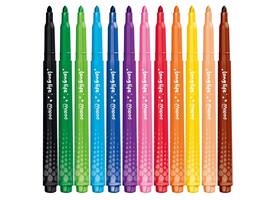 Viltstift Maped Color'Peps Long Life 2.0 set à 12 stuks assorti