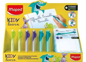 Oefenpen Maped Kidy Learn Magic uitwisbaar display à 18 stuks assorti