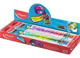 Liniaal Maped Twist 'n Flex Decor Animals 20cm assorti display à 20st