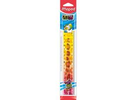 Liniaal Maped Twist 'n Flex Decor Animals 20cm assorti display à 20st
