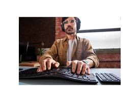 Toetsenbord HP 965 BLK Ergonomisch draadloos QWERTY