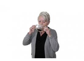 Beker HandyCup met deksel transparant