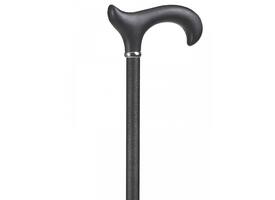 Wandelstok Able2 soft derby handvat zwart