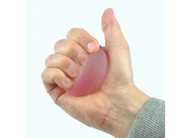 Handtrainer gelbal Able2 Extra Soft roze