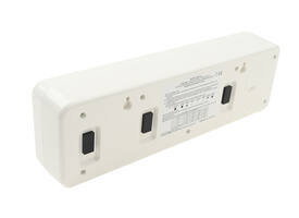 Kalenderklok Twemco BQ-38 wit Nederlands
