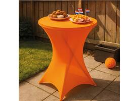 Tafelrok BRASQ voor statafel 80cm oranje