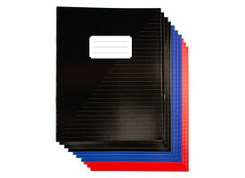 Schrift Kangaro A5 lijn 80 pagina's 60gr assorti pak à 10 stuks