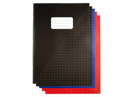 Schrift Kangaro A4 ruit 10mm 80 pagina's 60gr assorti pak  à 5 stuks