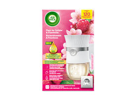 Luchtverfrisser AirWick Electrical Kersenbloesem & Framboos Starter Kit 19ml