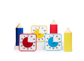 Time Timer medium classroom set secundair