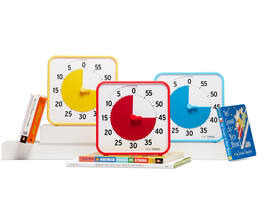 Time Timer medium classroom set secundair