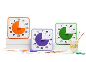 Time Timer medium classroom set primair