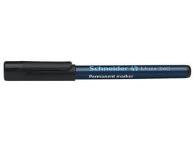 Permanent marker Schneider Maxx 240 rond 1-2mm zwart