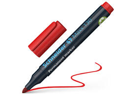 Permanent marker Schneider Maxx 130 rond 1-3mm assorti 4 stuks