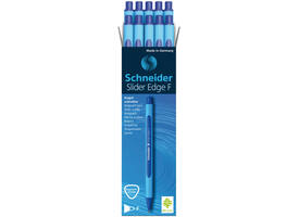 Balpen Schneider Slider Edge fijn blauw