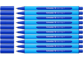 Balpen Schneider Slider Edge fijn blauw