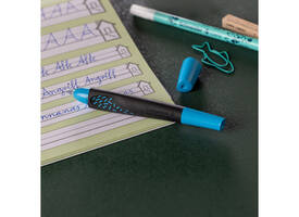 Rollerpen Schneider Breeze medium zwart/blauw
