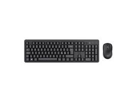 Toetsenbord en muis Trust TKM-360 draadloos zwart QWERTY
