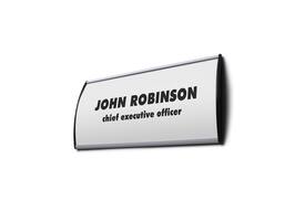 Informatiebord Office Curved A4 zilver