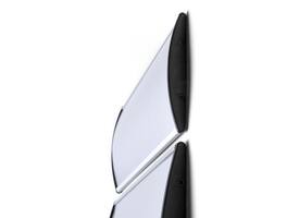 Informatiebord Office Curved A6 zilver