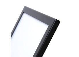 Menustandaard Office magnetisch acryl vak A4 zwart