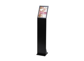 Menustandaard Office magnetisch acryl vak A4 zwart