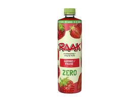 Siroop RAAK aardbei zero sugar 750ml