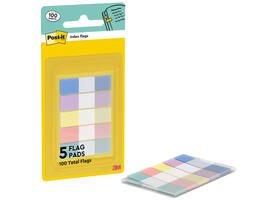 Indextabs Post-it 683-5PASTEL 11,9x43,2mm small 100 tabs