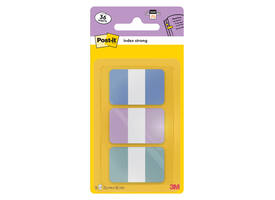 Indextabs Post-it 686-3COAST 25,4x38,1mm Strong 36 tabs