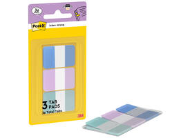 Indextabs Post-it 686-3COAST 25,4x38,1mm Strong 36 tabs