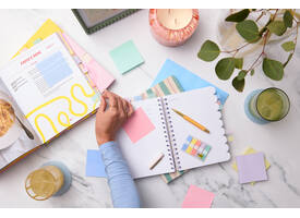 Indextabs Post-it 686-3COAST 25,4x38,1mm Strong 36 tabs