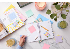 Indextabs Post-it 686-3COAST 25,4x38,1mm Strong 36 tabs