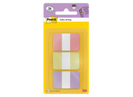 Indextabs Post-it  686-3SUN 25,4x38,1mm Strong, 36 tabs