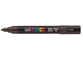 Paintmarker Uni POSCA PC5M medium donkerbruin