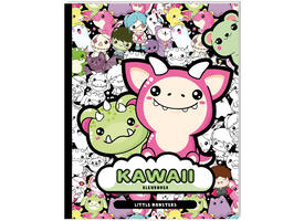 Kleurboek Kawaii Little Monsters