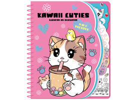 Doeboek Kawaii cuties 4 in 1